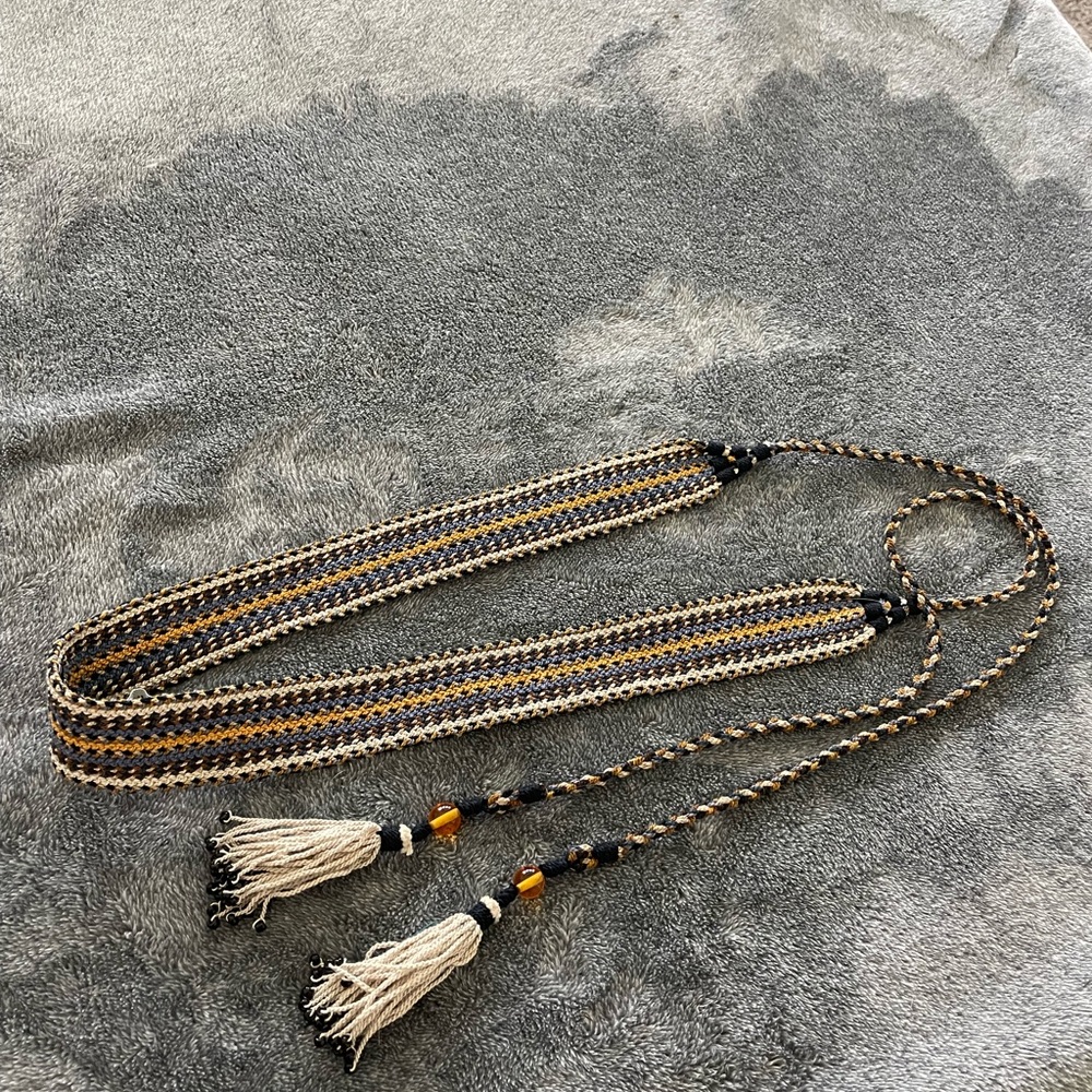 Peruvian Connection handmade woven belt